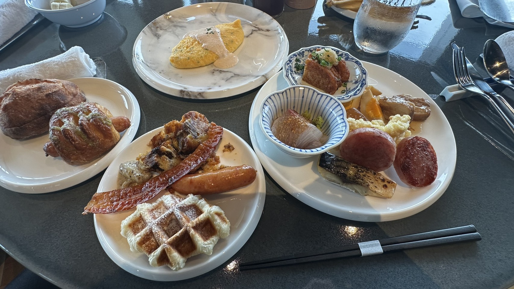 【 家族滞在 】ザ・リッツ・カールトン福岡で豪華な朝食ビュッフェ！豊富な写真で徹底解説！【贅沢モーニング】